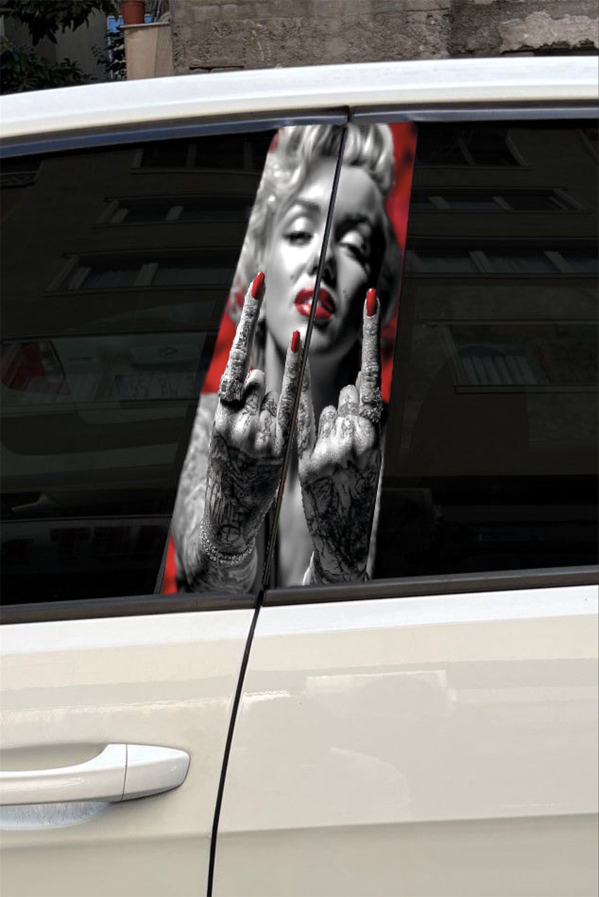 Marilyn Monroe Kapı Direk Kaplama